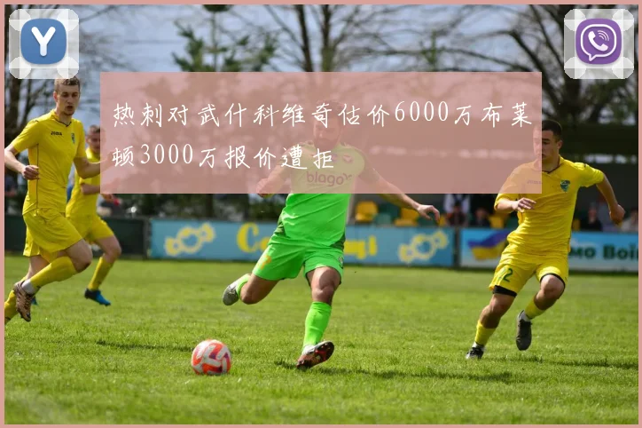 热刺对武什科维奇估价6000万布莱顿3000万报价遭拒